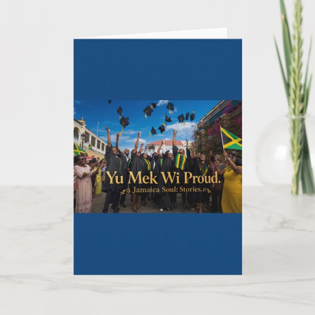 Congratulations Graduation Card | Throw Your Cap  (Front)
