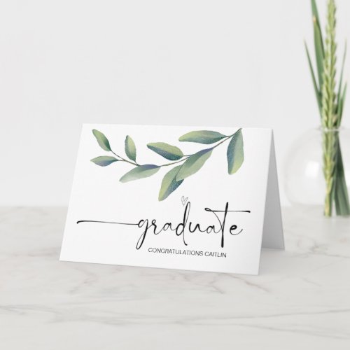 Congratulations Graduation Gift College Graduate Card