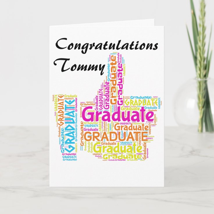 Congratulations Graduation Greeting Card Zazzle