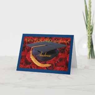 Congratulations-Graduation-personalize name! Card
