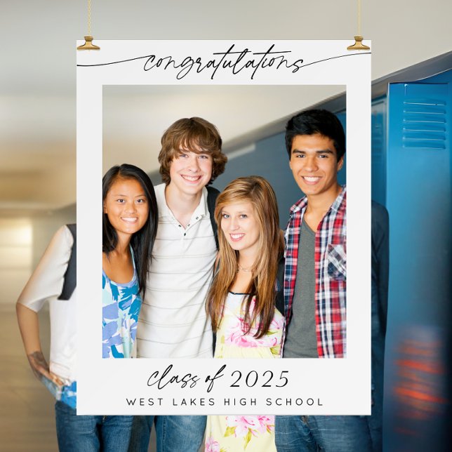 Congratulations Graduation Selfie Photo Booth Foam Board (Creator Uploaded)
