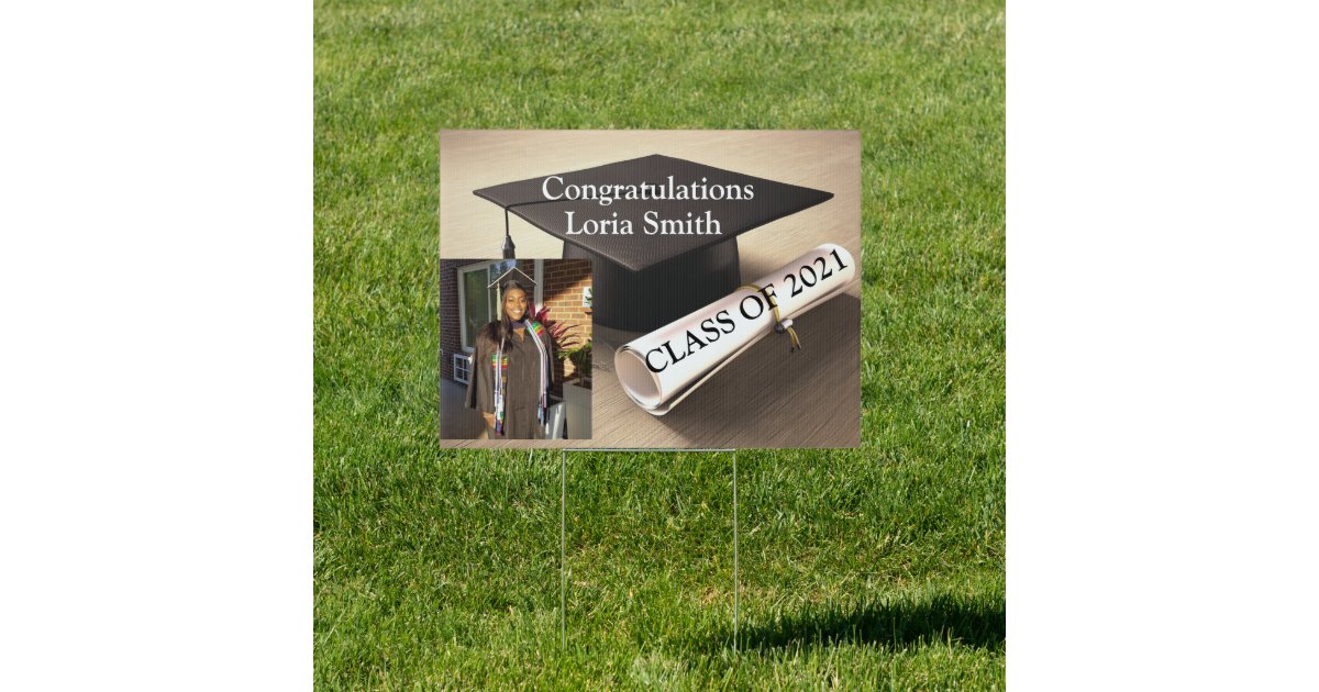 Congratulations Class Sign Congratulations graduation sign | Zazzle