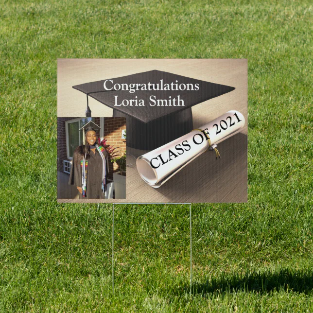 Congratulations Class Sign Congratulations graduation sign | Zazzle