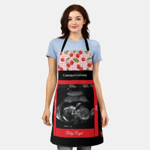 Congratulations Grandma, Sonogram Baby Coming Soon Apron