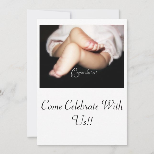 CONGRATULATIONS INVITATION (Front)