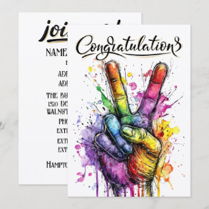 CONGRATULATIONS  INVITATION