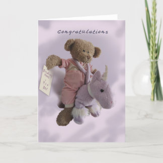 Congratulations-It's a Boy Card