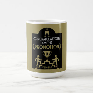Congratulations Job Promotion Color Morph Mug