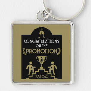 Congratulations Job Promotion Keychain