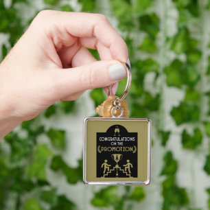 Congratulations Job Promotion Keychain