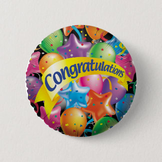 Congratulations.jpg Pinback Button