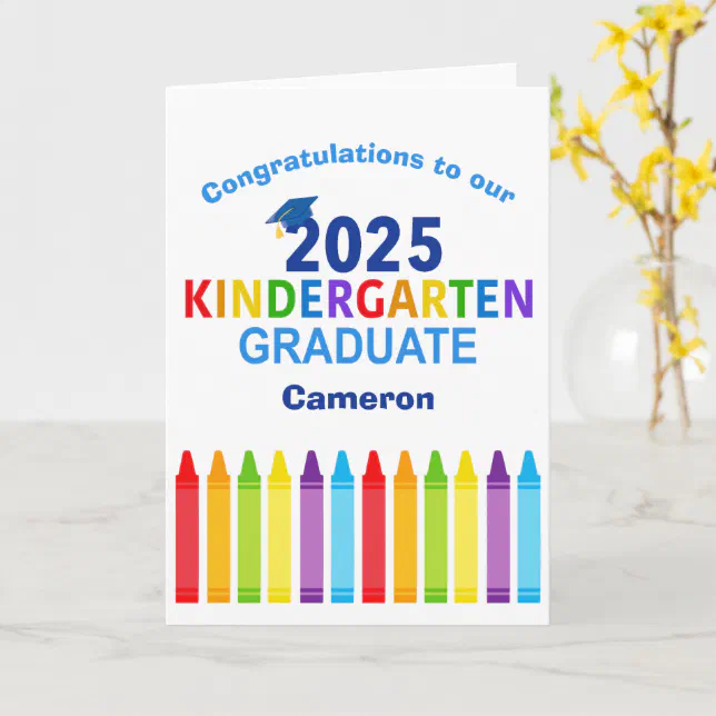 congratulations-kindergarten-graduate-customizable-card-zazzle
