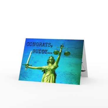 "Congratulations" Lawyer Passing the Bar Card "Congratulations" Lawyer Passing the Bar Card