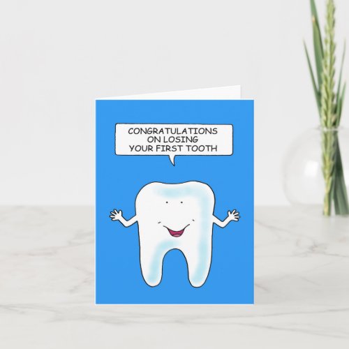 Congratulations Loss of First Tooth Card