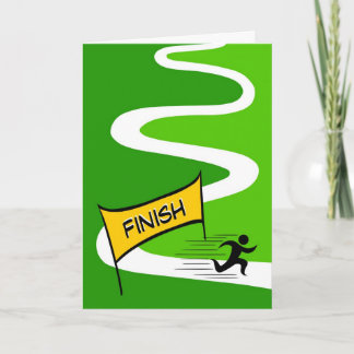 Congratulations/ Marathon Greeting Card