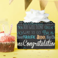 Congratulations Modern Typography Wrapping Paper | Zazzle