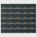 Congratulations Modern Typography Wrapping Paper | Zazzle