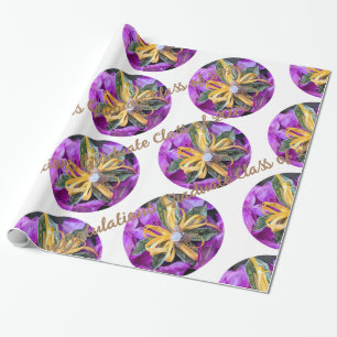Congratulations money gift wrapping paper