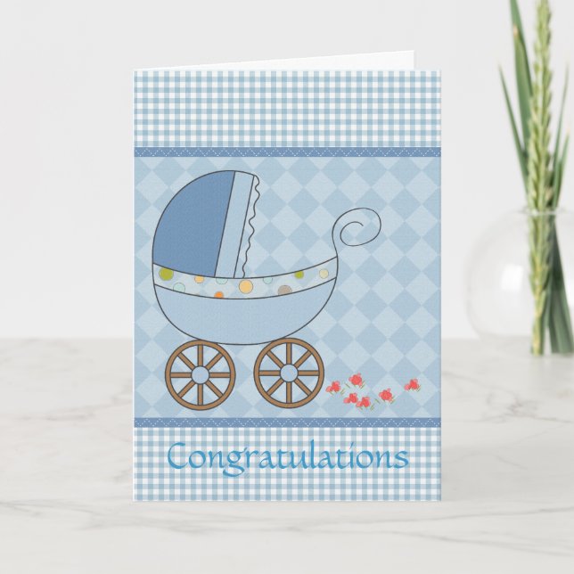 congratulations new baby card (Front)