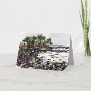 Congratulations New Beach House Oahu Hawaii Card