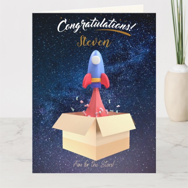 Congratulations/New Business Functional Card (Front)