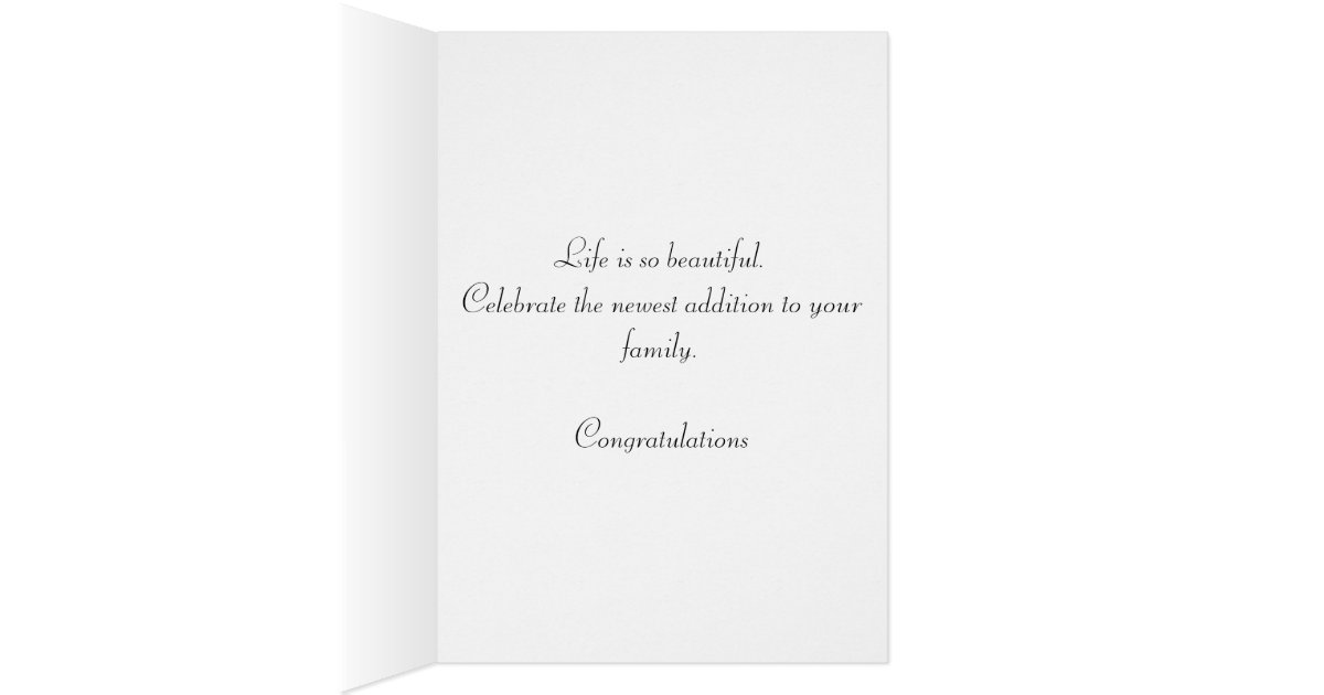 Congratulations-New Grandson Greeting Card | Zazzle