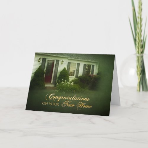 Congratulations _ New Home _ Card