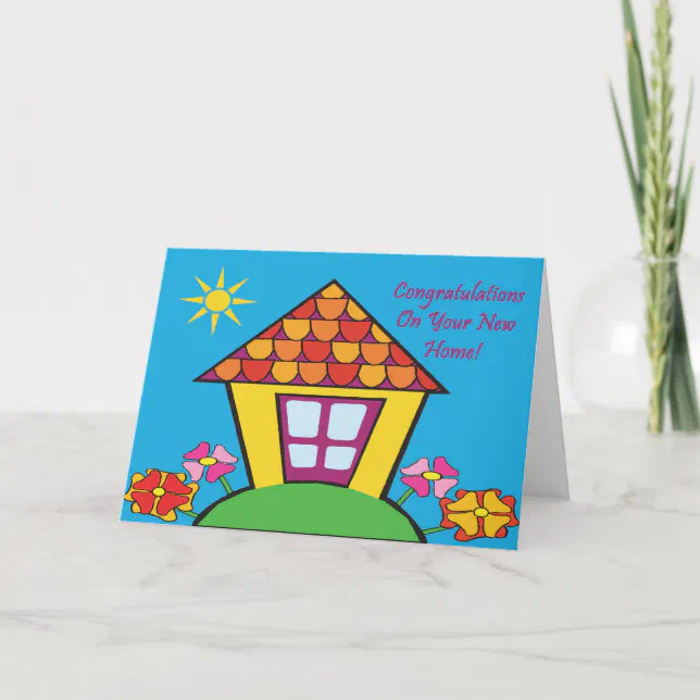 Congratulations New Home Card | Zazzle