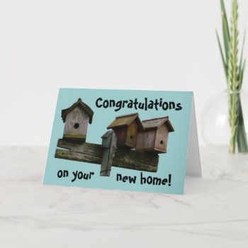 Congratulations New Home Card by CountryCorner at Zazzle