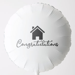 Congratulations New Home Real Estate  Balloon