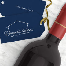 Congratulations New Home Silhouette Editable Color