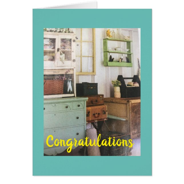 CONGRATULATIONS *NEW HOMEOWNER* CARDS (Front)