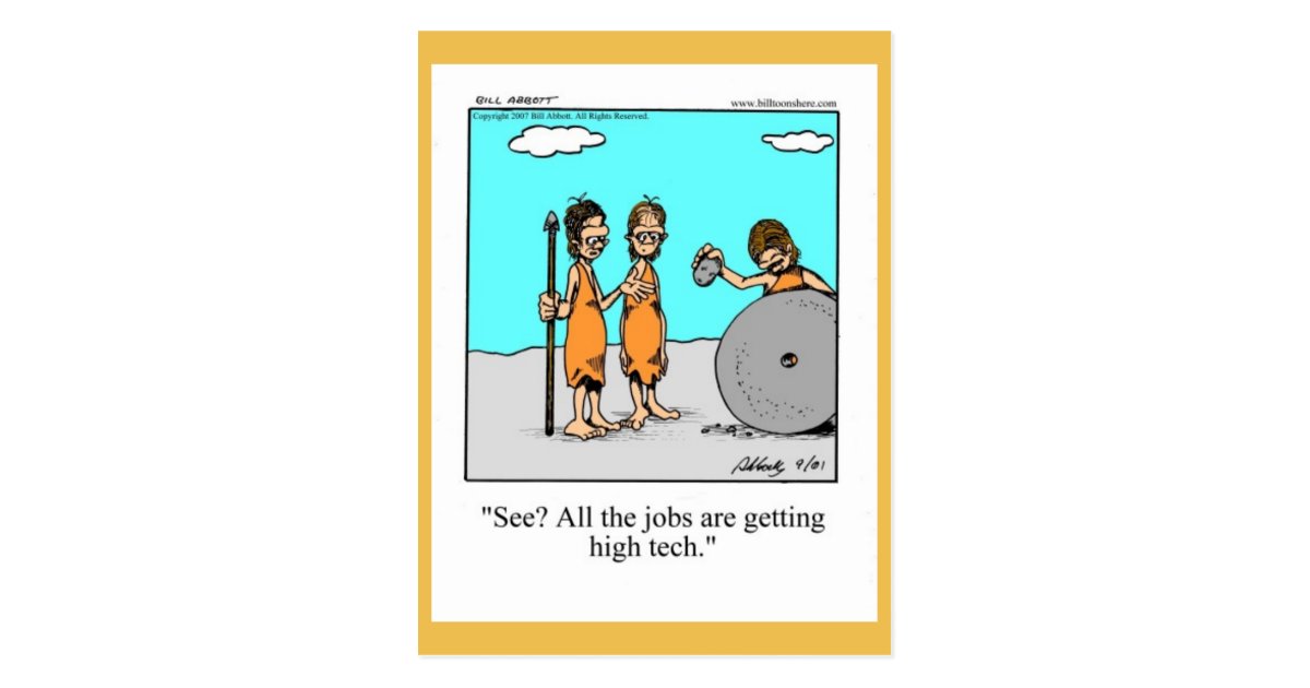 Congratulations/New Job Funny Postcard | Zazzle.com