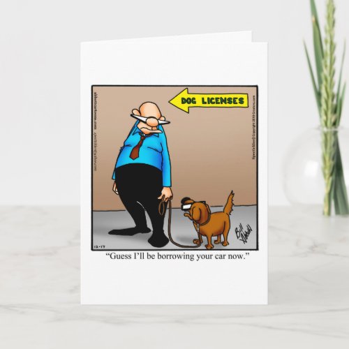 Congratulations New Pet Humor Greeting Catd Card