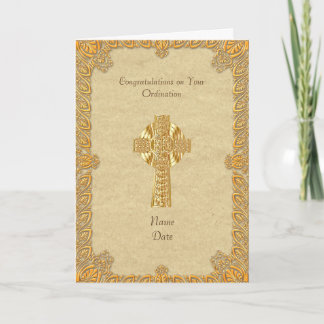 Congratulations Newly Ordained Ordainment Gift Card