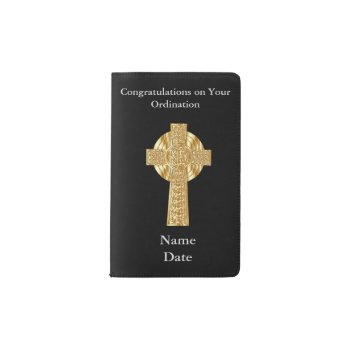 Congratulations Newly Ordained Ordainment Gift Pocket Moleskine Notebook