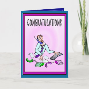 Congratulations! Nightmare in the new job Card