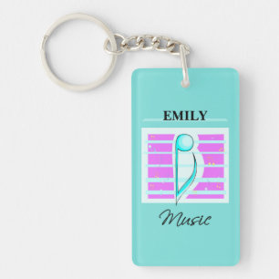 Congratulations Note, Musical Performance Keychain