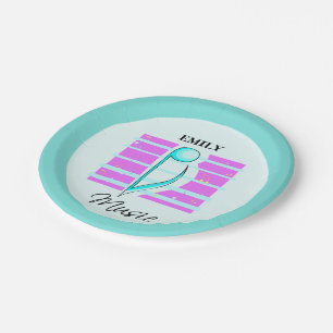 Congratulations Note, Musical Performance Paper Plates