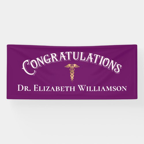 Congratulations Nurse Doctor Physician Medical Banner
