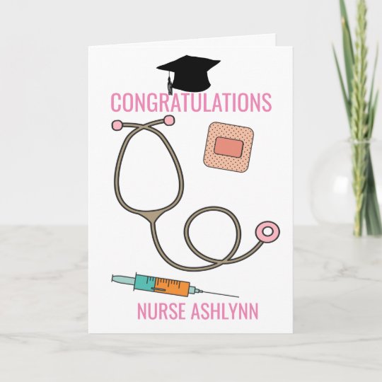Congratulations Nurse Graduate Card  Zazzle.com