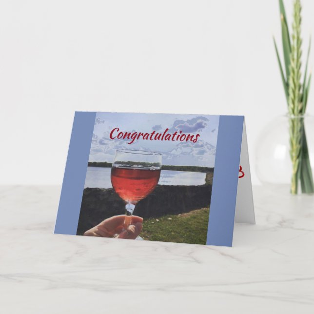 CONGRATULATIONS OF YOUR **ENGAGEMENT*** CARD (Front)