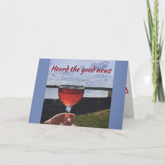 CONGRATULATIONS OF YOUR **ENGAGEMENT*** CARD (Front)