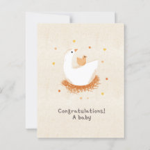 Congratulations on a baby chick