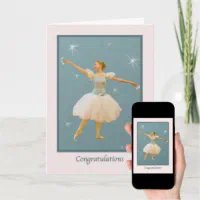 Congratulations on First Dance Recital Ballet Shoes Tote Bag for