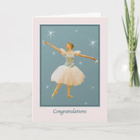 Congratulations on First Dance Recital Ballet Shoes Tote Bag for