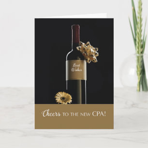 Congratulations on Becoming a CPA Card