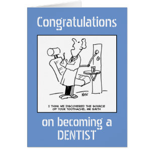 Congratulations on Becoming a Dentist Cards