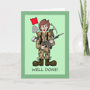 Funny Cartoon Military Cards | Zazzle