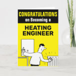 Congratulations on Becoming a Heating Engineer Card